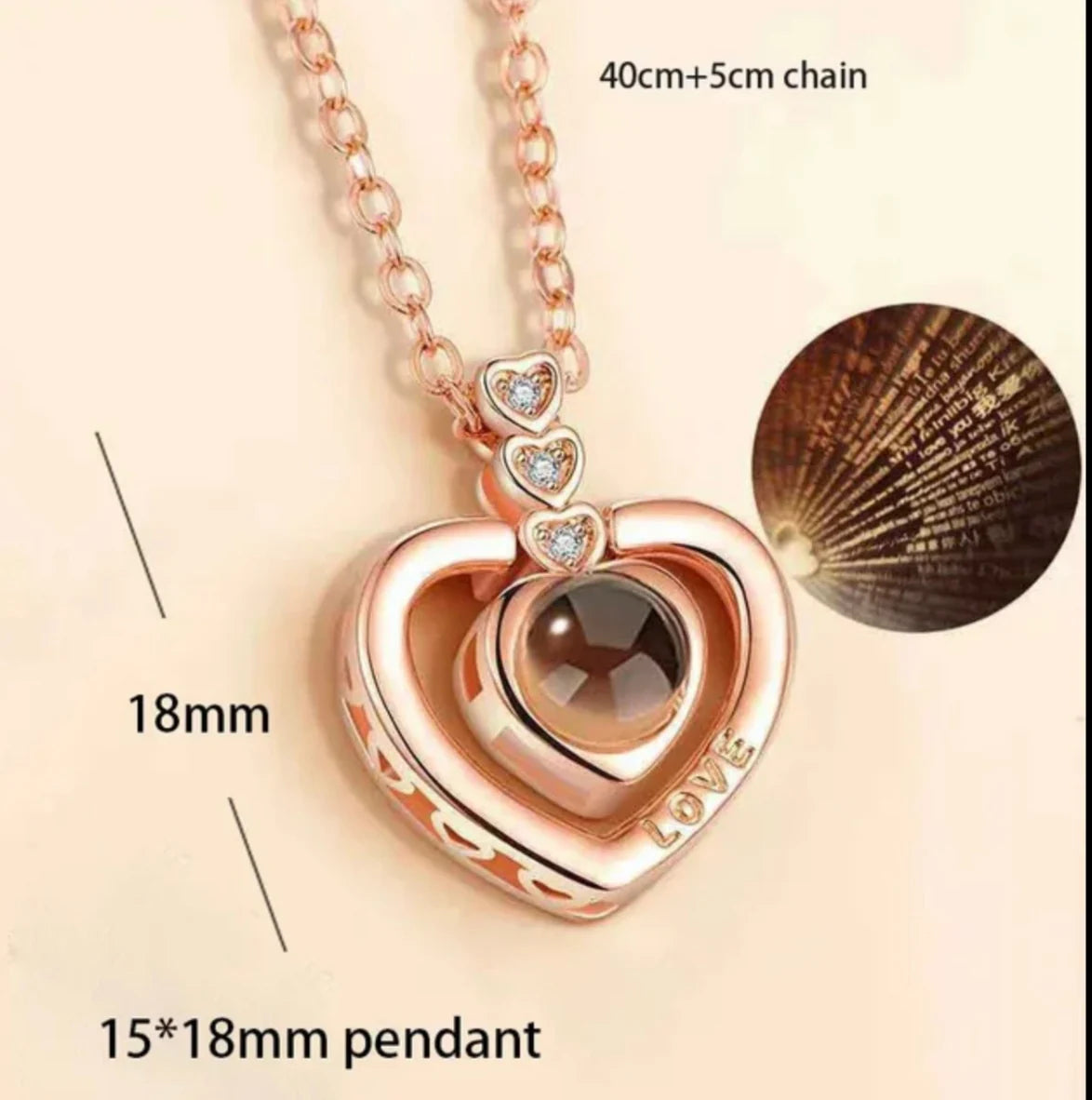 Collar 100 Idiomas Te Amo