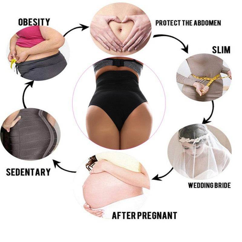 Faja Levanta Glúteos sin Costuras con Control de Abdomen