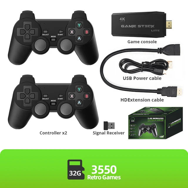 Consola De Videojuego Game Stick 64g