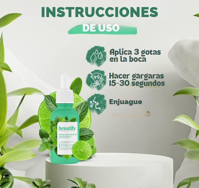 BREATIFY – Gotas para el Mal Aliento (25ml)