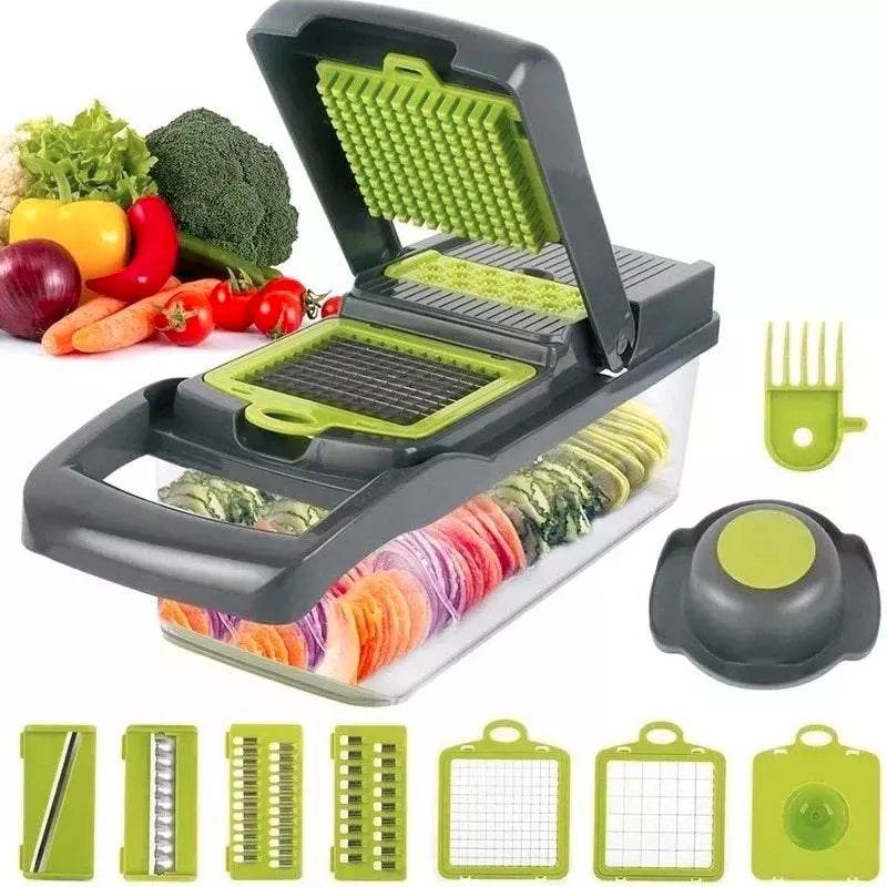 Cortador de Verduras 15 en 1 - Multishop Chile E.I.R.L