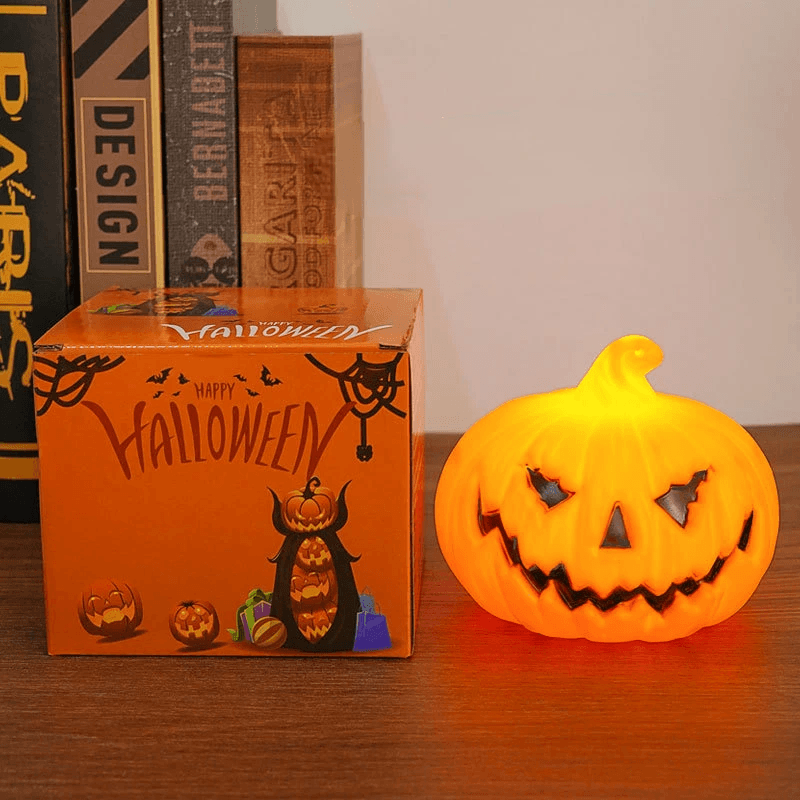 Luz LED de calabaza para Halloween - Multishop Chile E.I.R.L