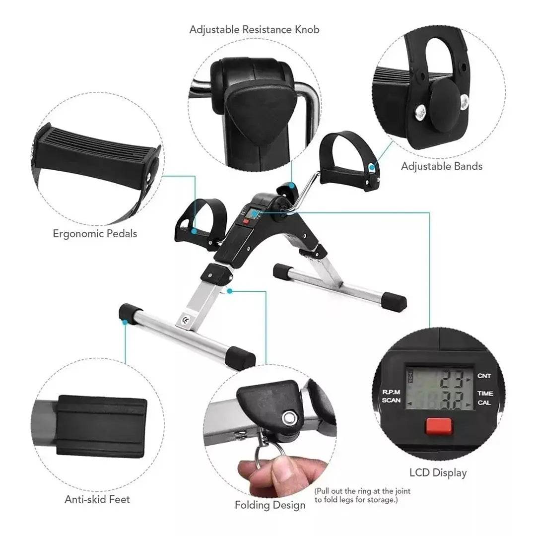 Pedalera Ejercitador De Manos Y Pies Con