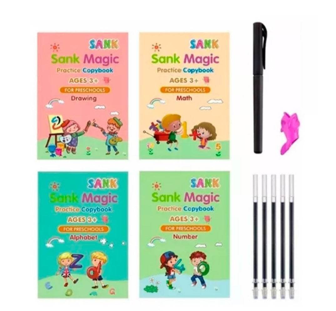 Set Cuaderno Magic Caligrafia Montessori - Multishop Chile E.I.R.L