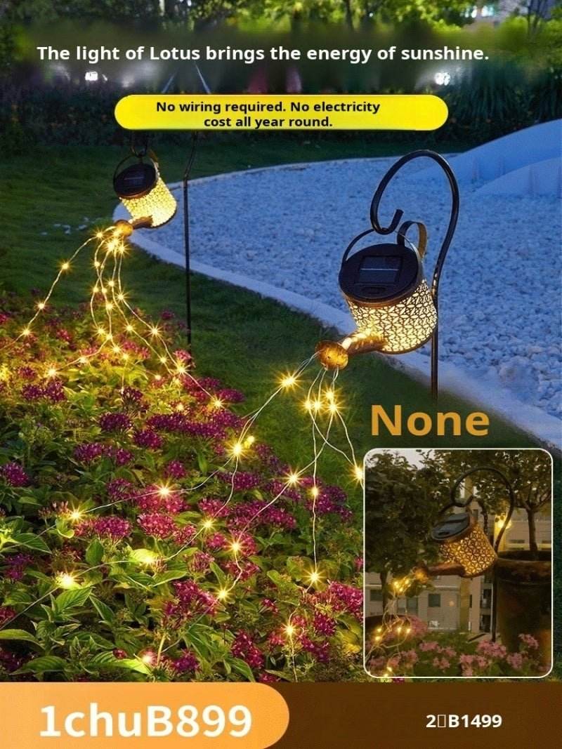 Luz Solar De Jardin Modelo Tetera - Multishop Chile E.I.R.L