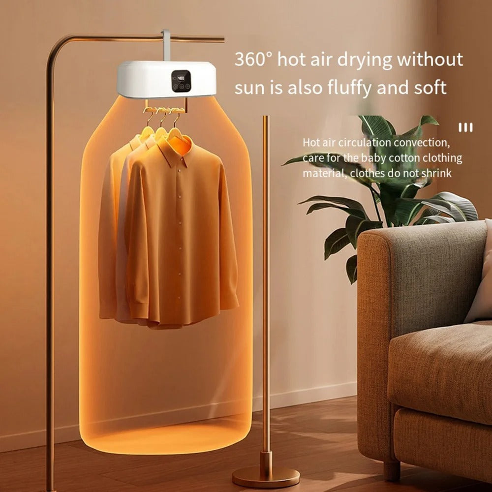 SECADORA DE ROPA PORTÁTIL 600W