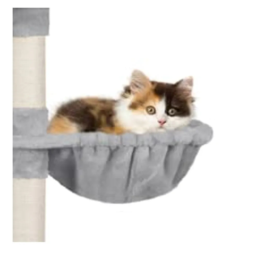 Rascador con Casa y Cama para Gatos 138 cm